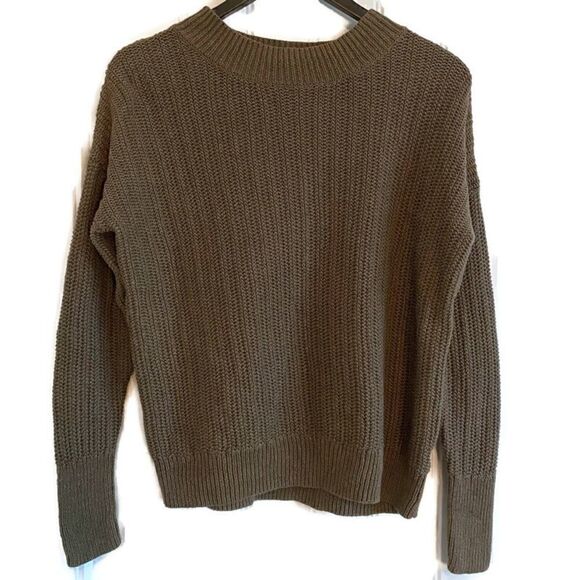 Olive Green Prologue Sweater Size-M - Picture 1 of 8